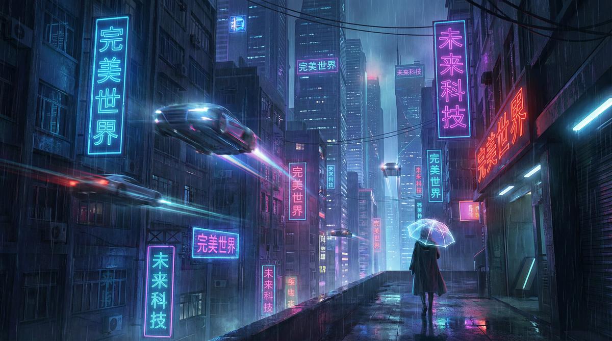 黑丝赛博朋克视频